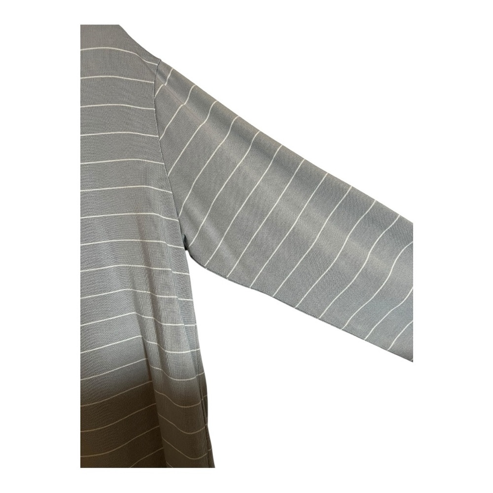 FREE FLY Bamboo Shoreline 3/4 Sleeve Striped Top Size Large - Picture 5 of 7